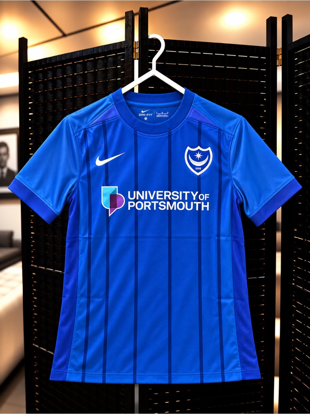 Portsmouth FC Blue Home Soccer Jersey